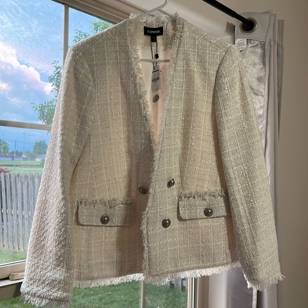 Express tweed jacket